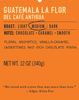 guatemala la flor medium roast coffee