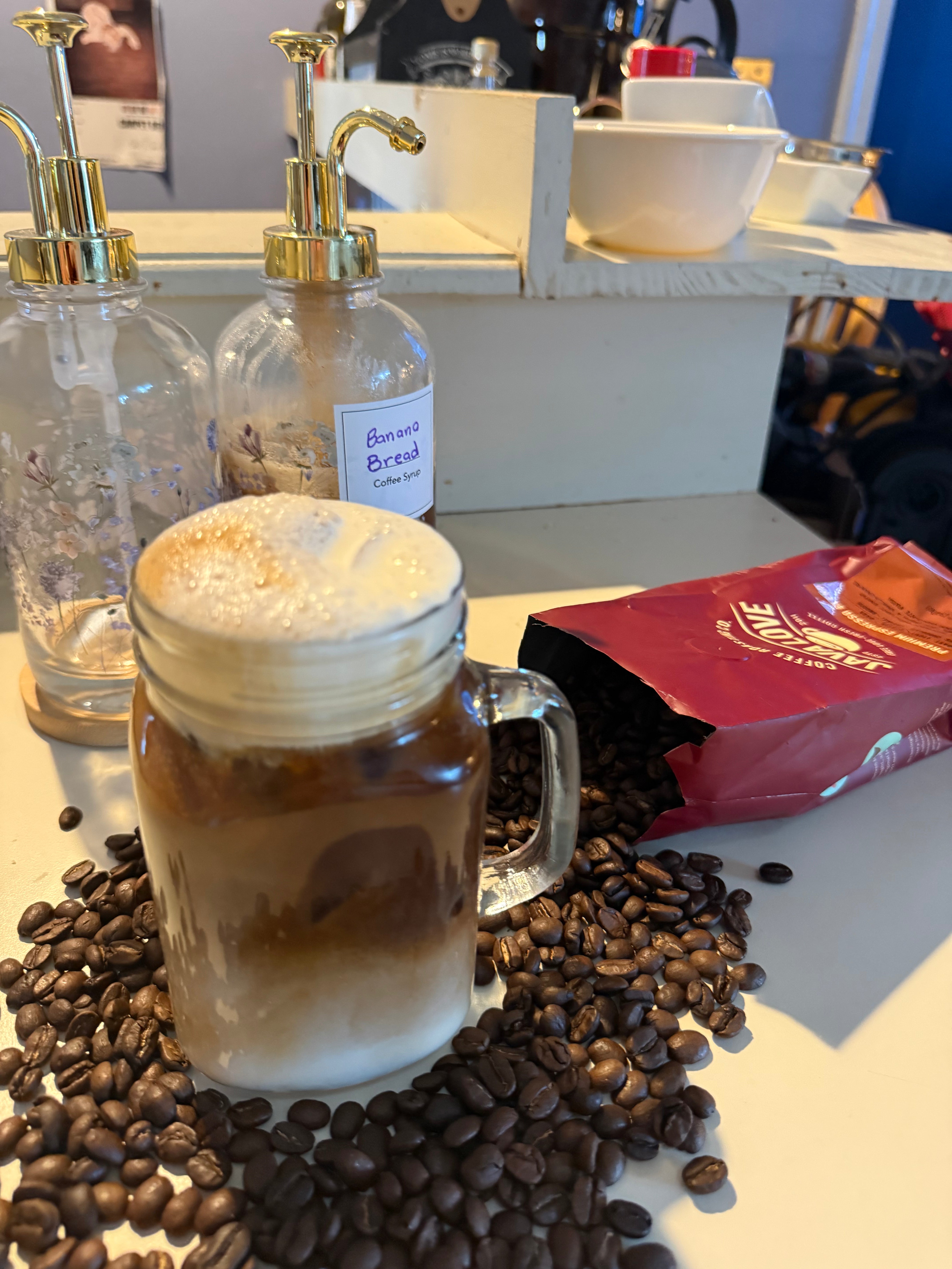 Banana Bread Latte Recipe DIY