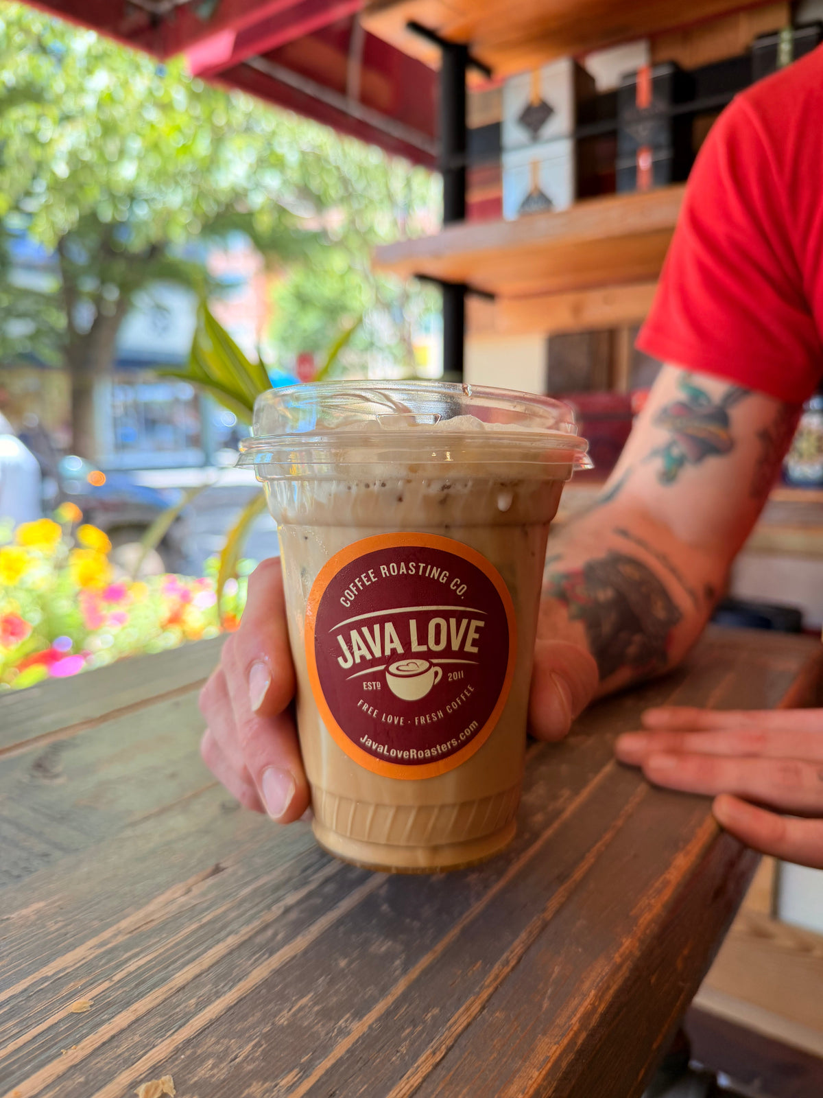 DIY Salted Honey Latte with Vanilla Cold Foam