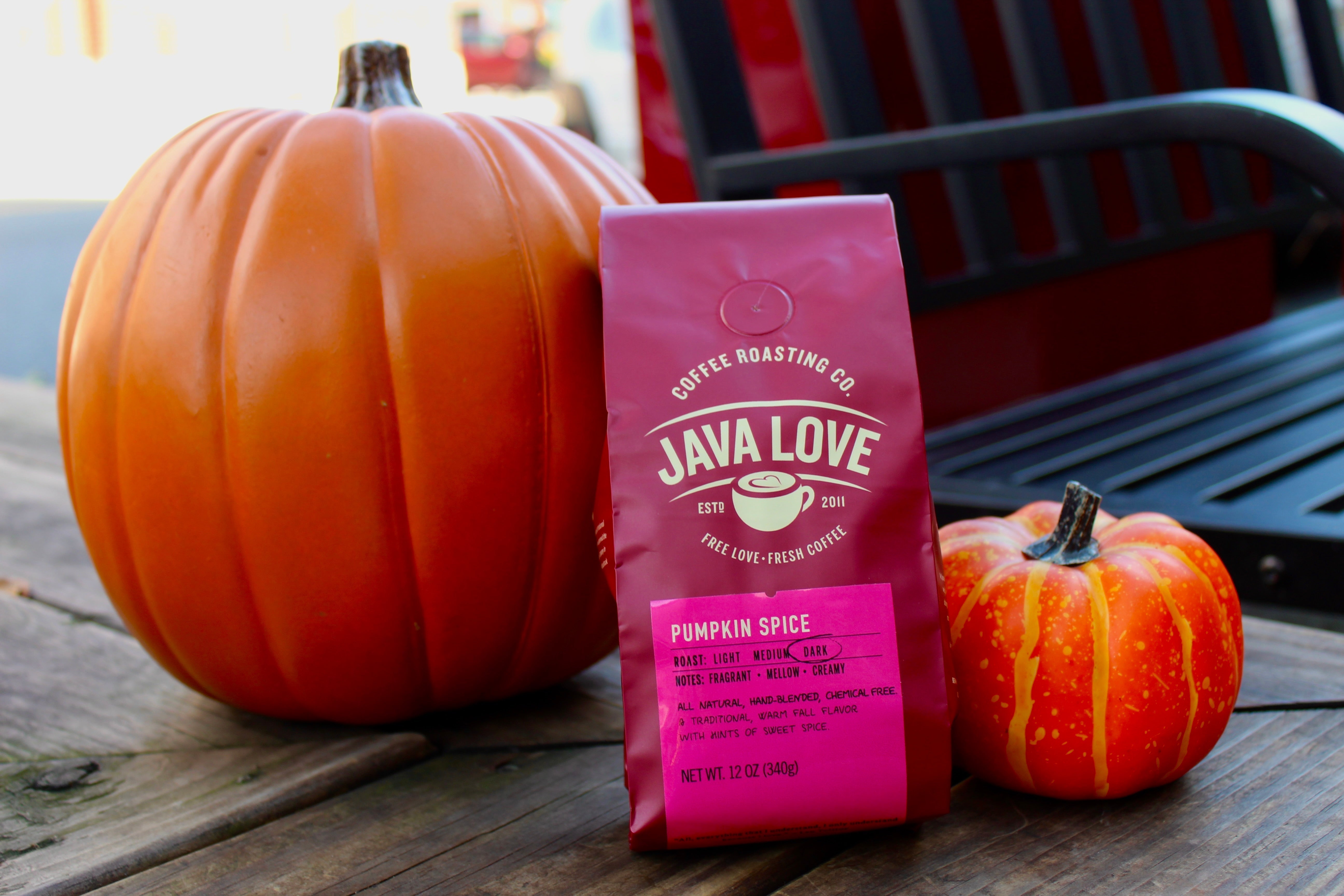 Pumpkin Season, Java Love Style: At Home Version