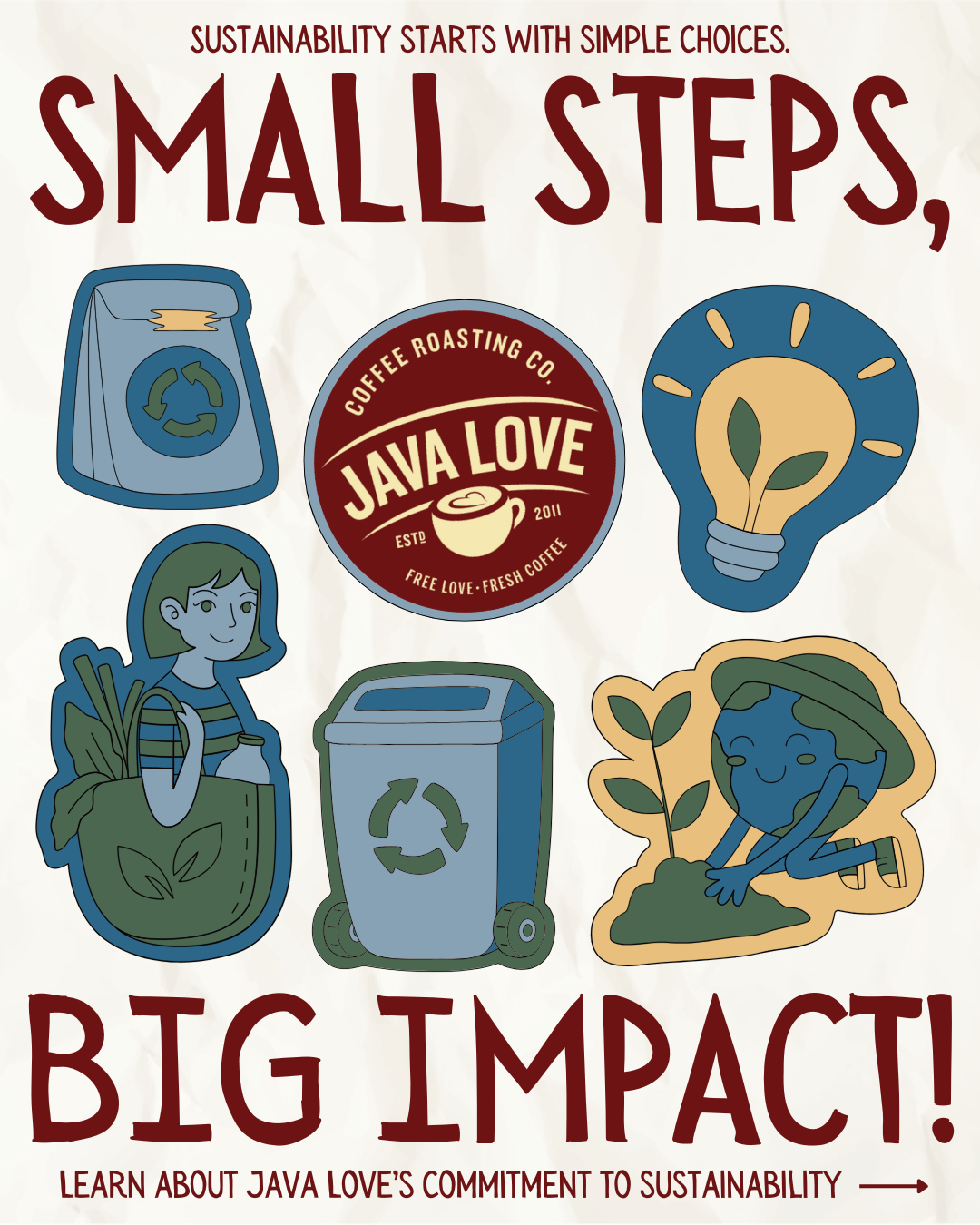 Earth Month is Every Month at Java Love – Java Love Coffee