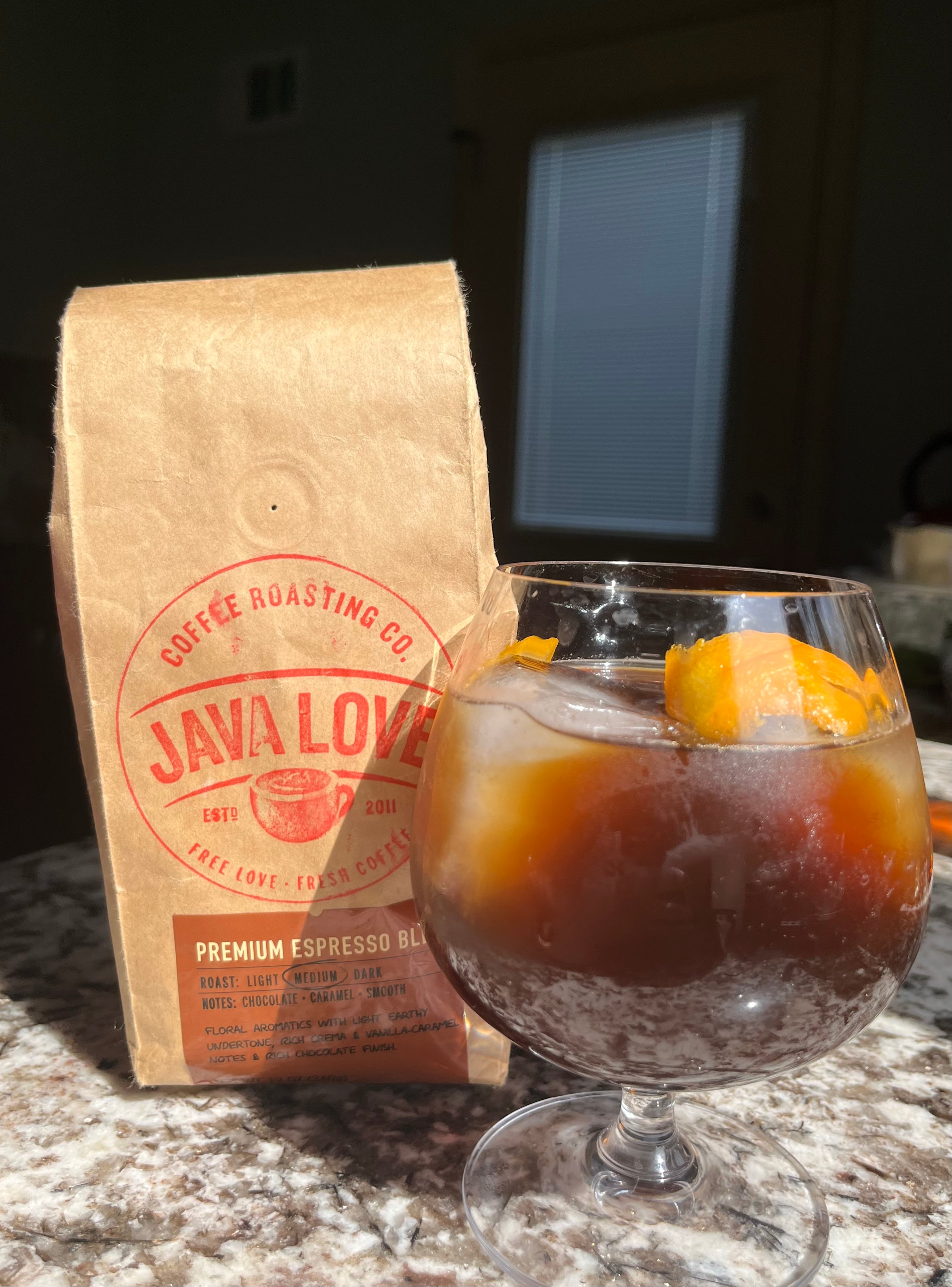 Bourbon Espresso Old Fashioned: Mixing It Up
