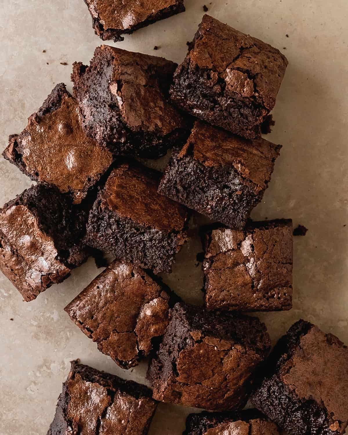 Peppermint Chocolate Chip Brownies