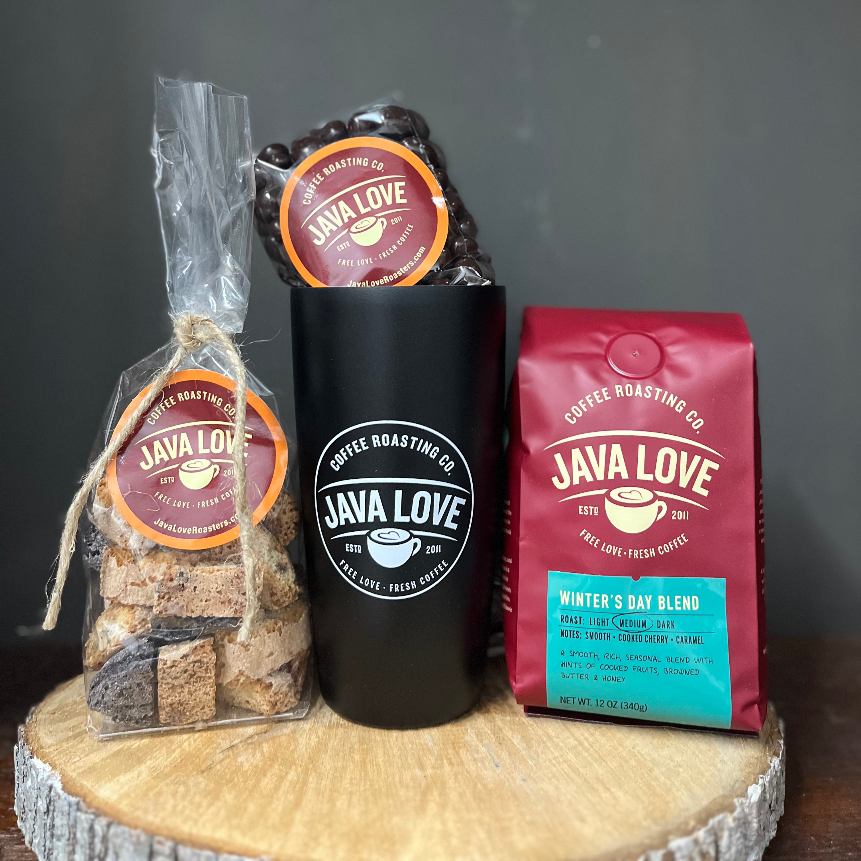 Java Flav Travel Mug Gift Set – Java Love Coffee