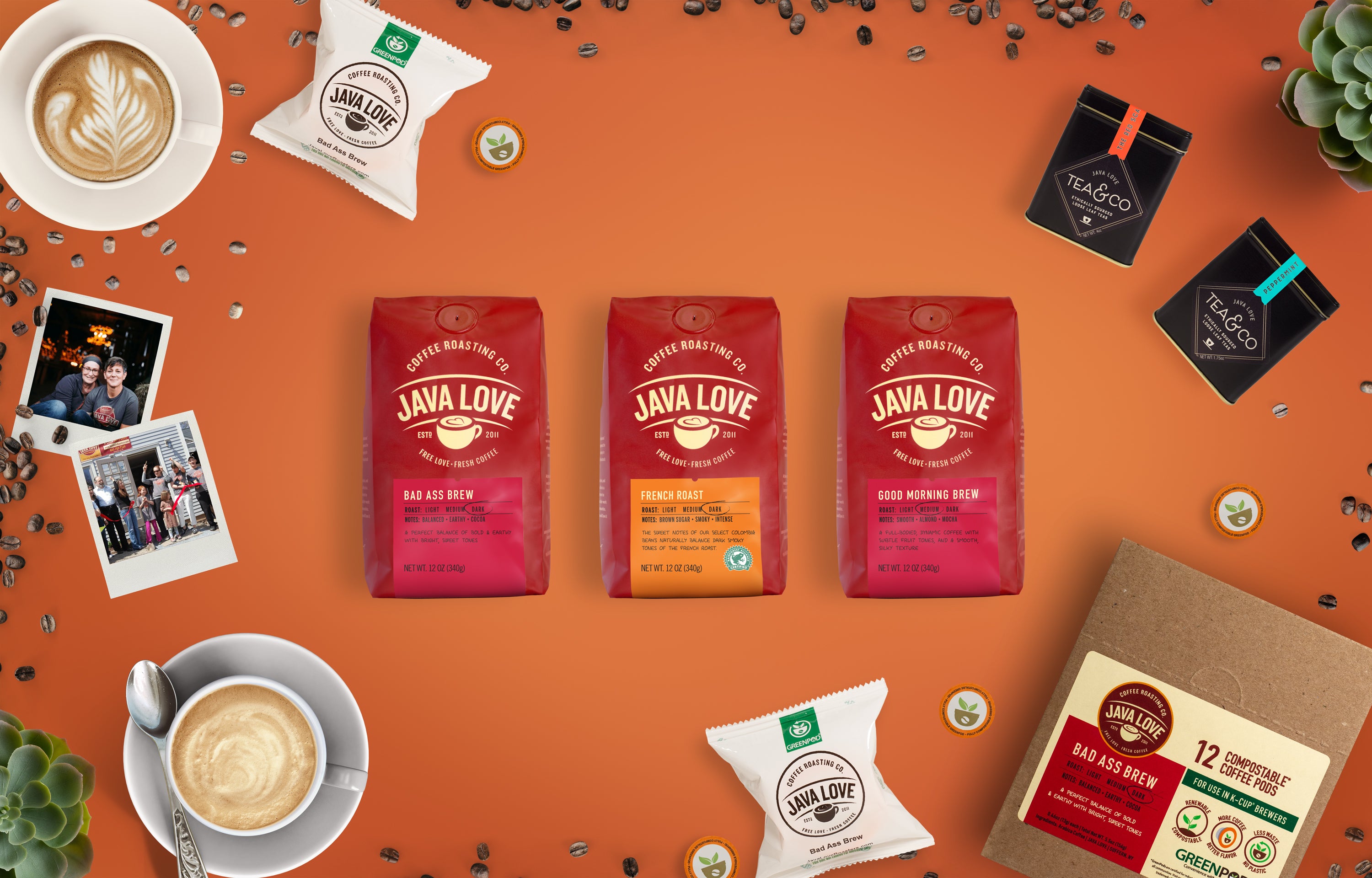 Our Coffee Collection | Dark, Medium & Light Roast – Java Love Coffee