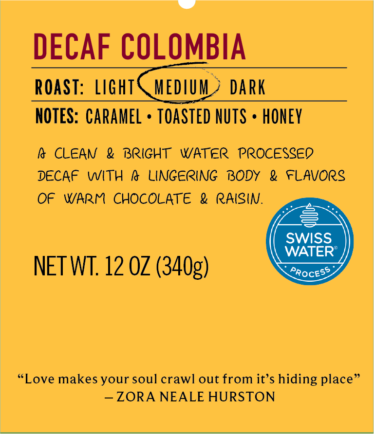 Java Coffee Decaf Decaf Colombia | Medium Roast Coffee – Java Love Coffee